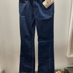 Women's Dark Blue Bootcut Jeans - Joan style - NWT